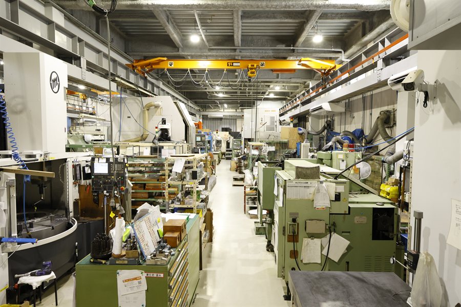 最先端設備を導入し、高品質な加工を実現